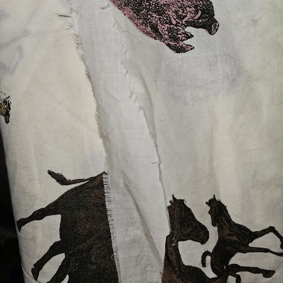 Farm Animal Fabric 6.5 Yards Country Cottagecore Farm Sewing Material - Picture 9 of 11